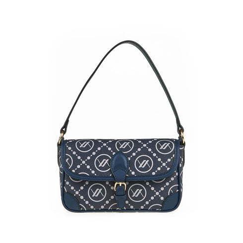 Verde Γυναικεία Τσάντα Χιαστί 16-7431  Μπλε